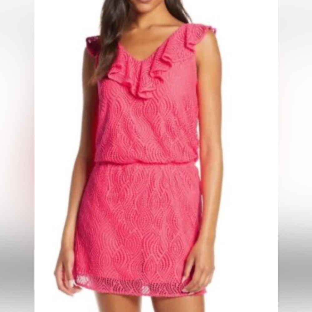 Lilly Pulitzer Alessa Romper size S Pink